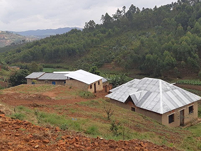 Foto de Paisaje - Casas en colina